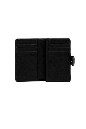 Black soft hammered leather wallet GIANNI CHIARINI | PFWBW13757GRN001